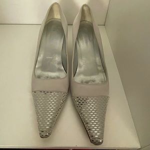 Silver heels